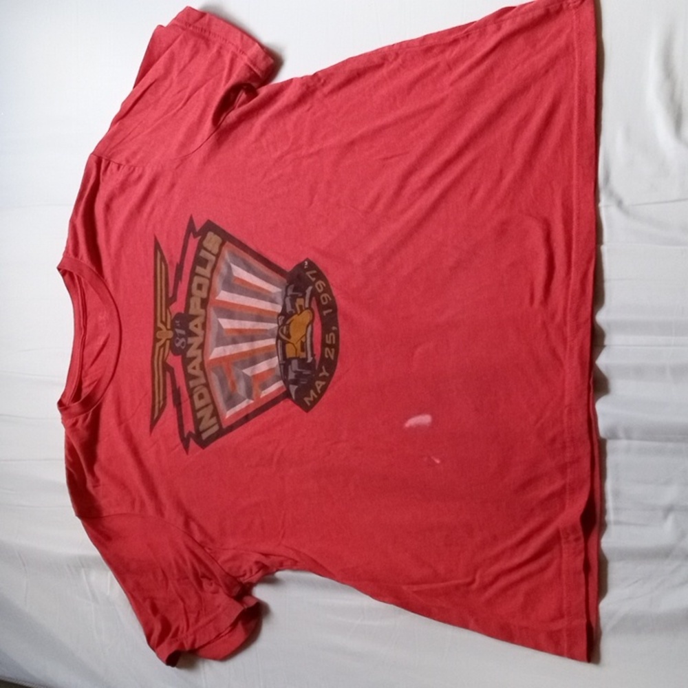 Vintage Indianapolis 500 1997 tee AS IS with flaw